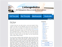 Tablet Screenshot of liebesgedichte-blog.de